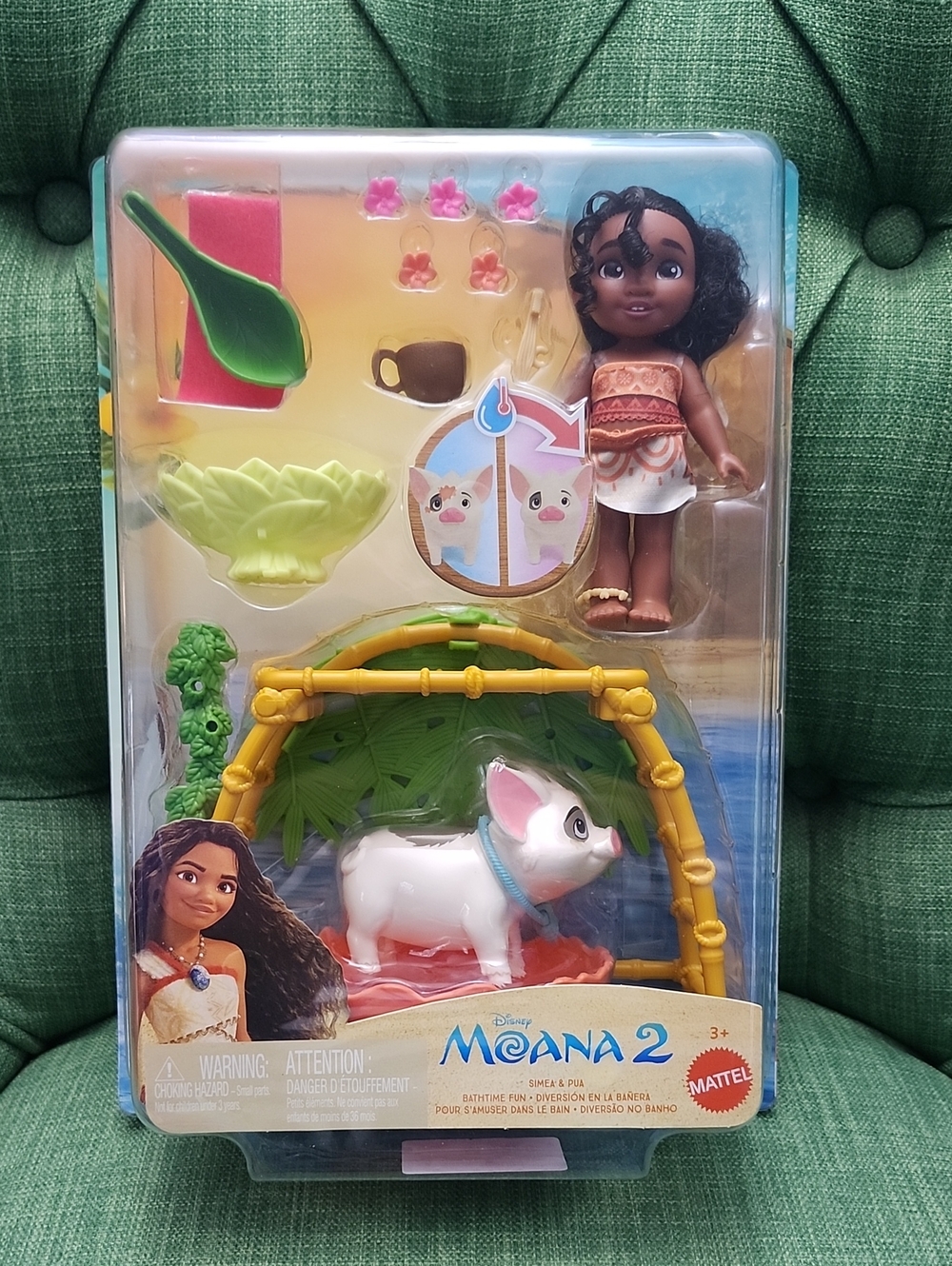 Disney Moana 2 Pua and Mini Simea Doll Playset